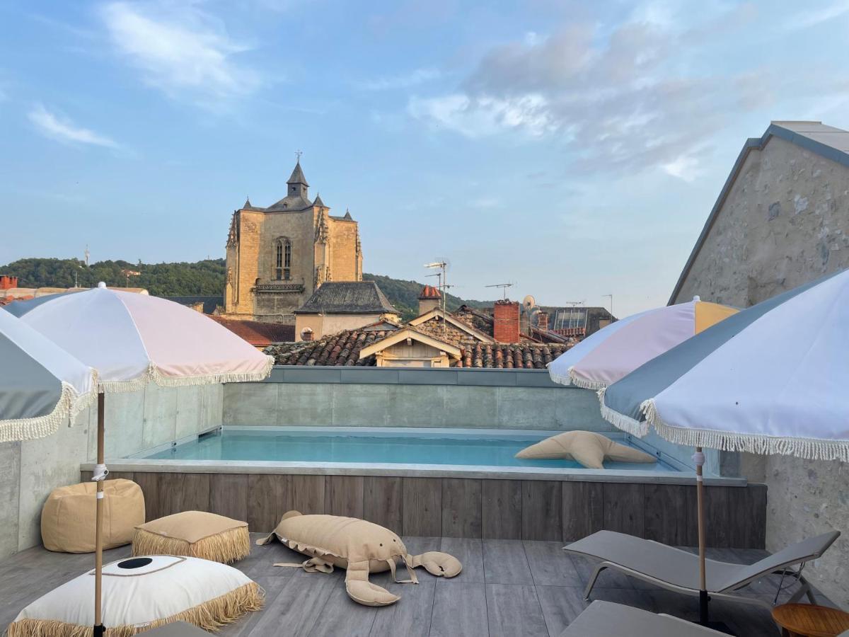 Appart'Hotel Les Fleurines By Urban Style วีย์ฟร็องเช-เดอ-ฮูแอเก ภายนอก รูปภาพ