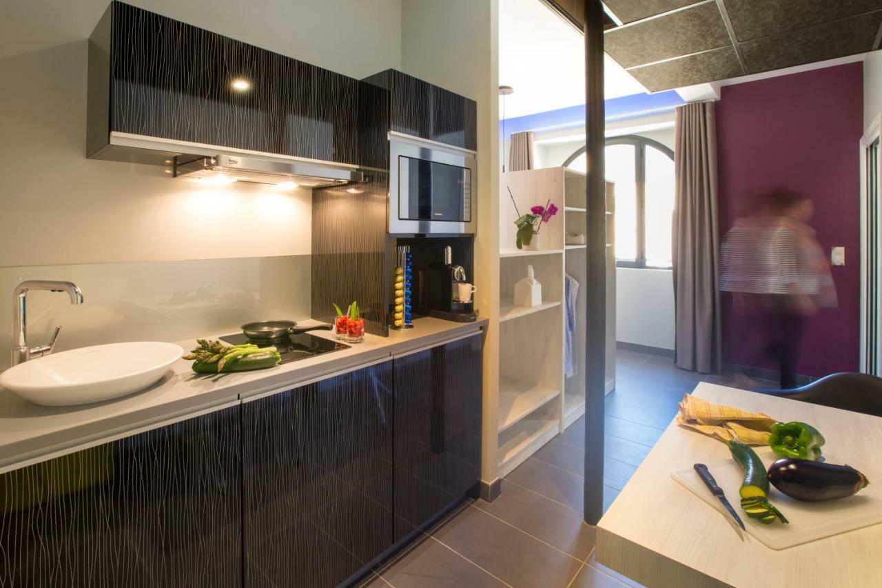 Appart'Hotel Les Fleurines By Urban Style วีย์ฟร็องเช-เดอ-ฮูแอเก ภายนอก รูปภาพ